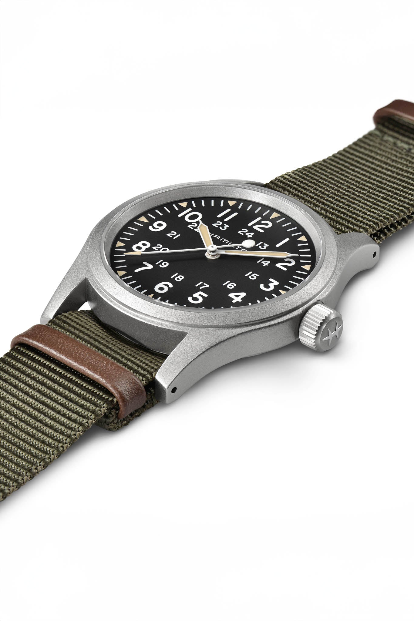 Hamilton Khaki Field 38 Mechanical rannekello