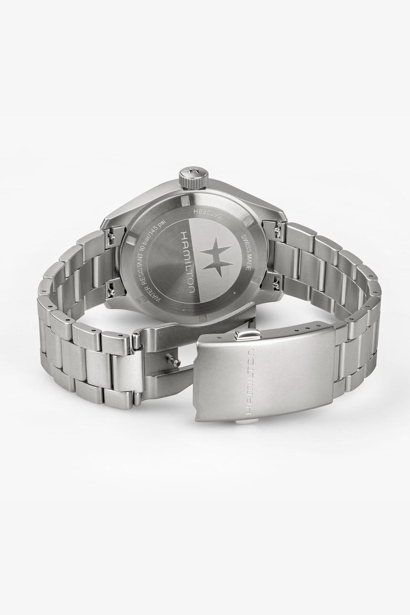 Hamilton Khaki Field Mechanical Power Reserve 40 rannekello