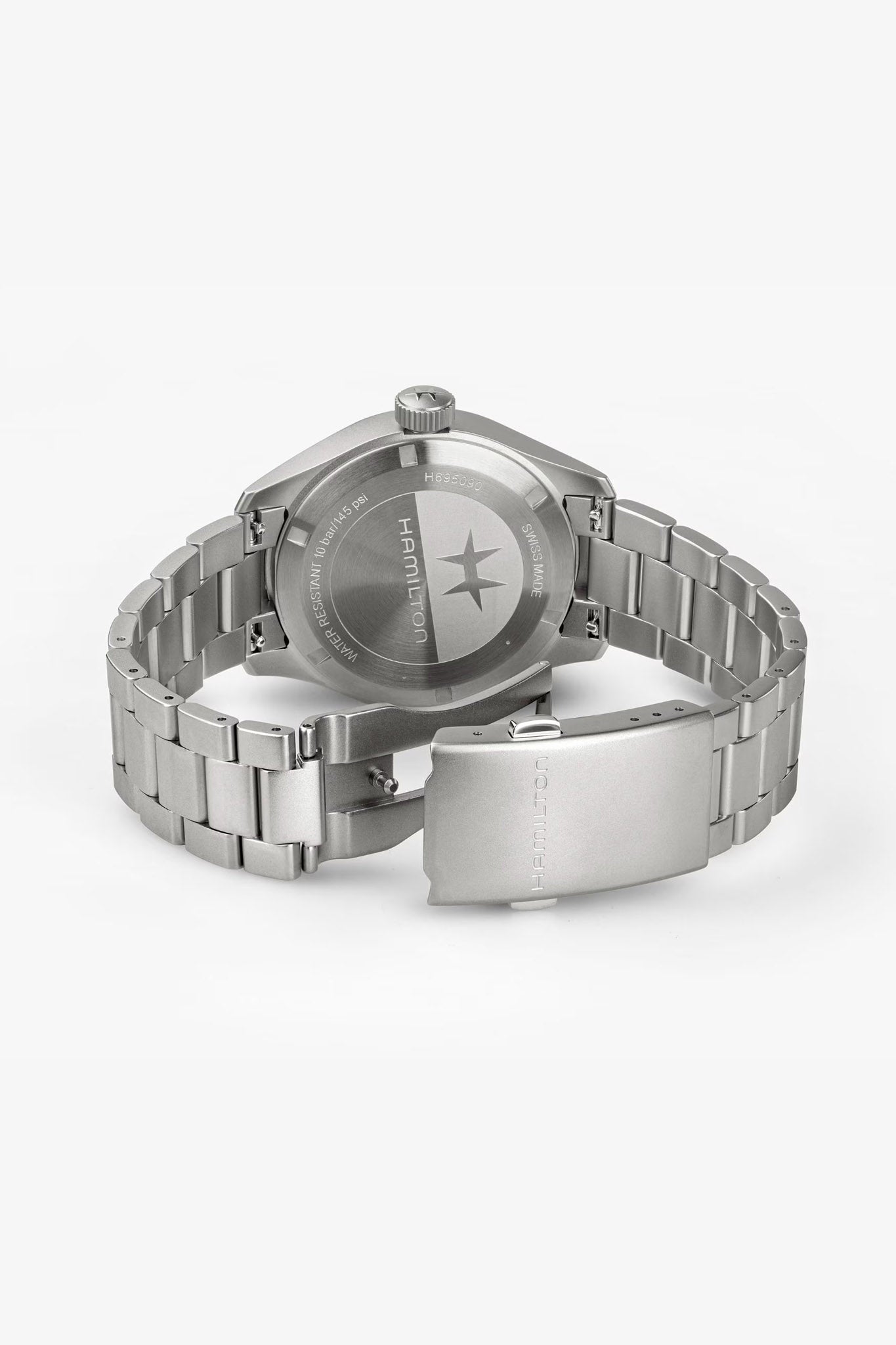 Hamilton Khaki Field Mechanical Power Reserve 40 rannekello