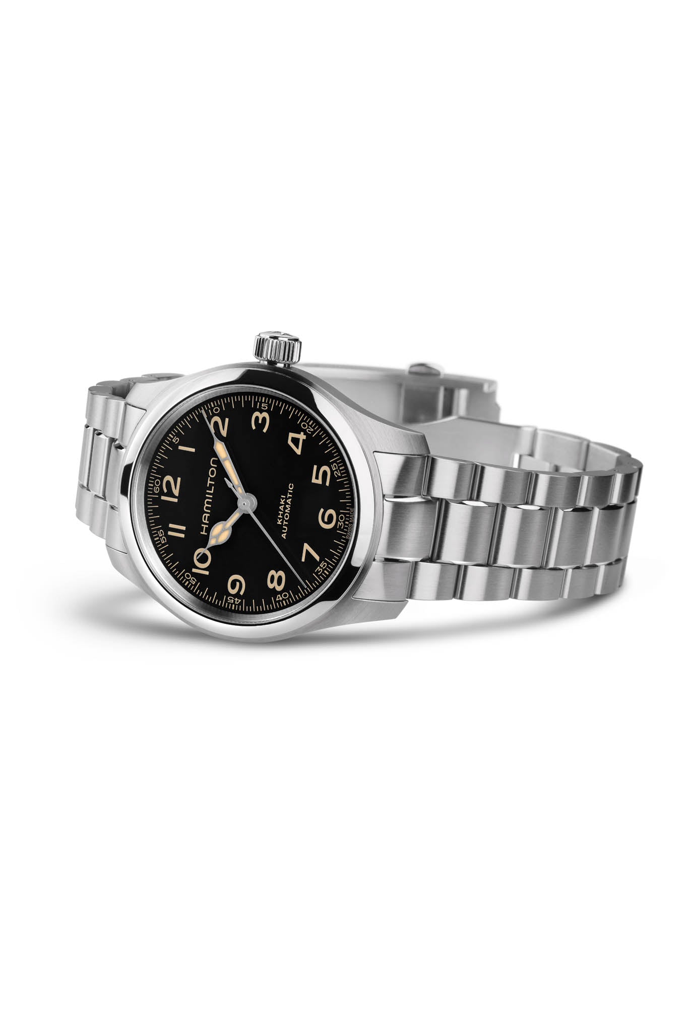 Hamilton Khaki Field Murph 38 Automatic rannekello