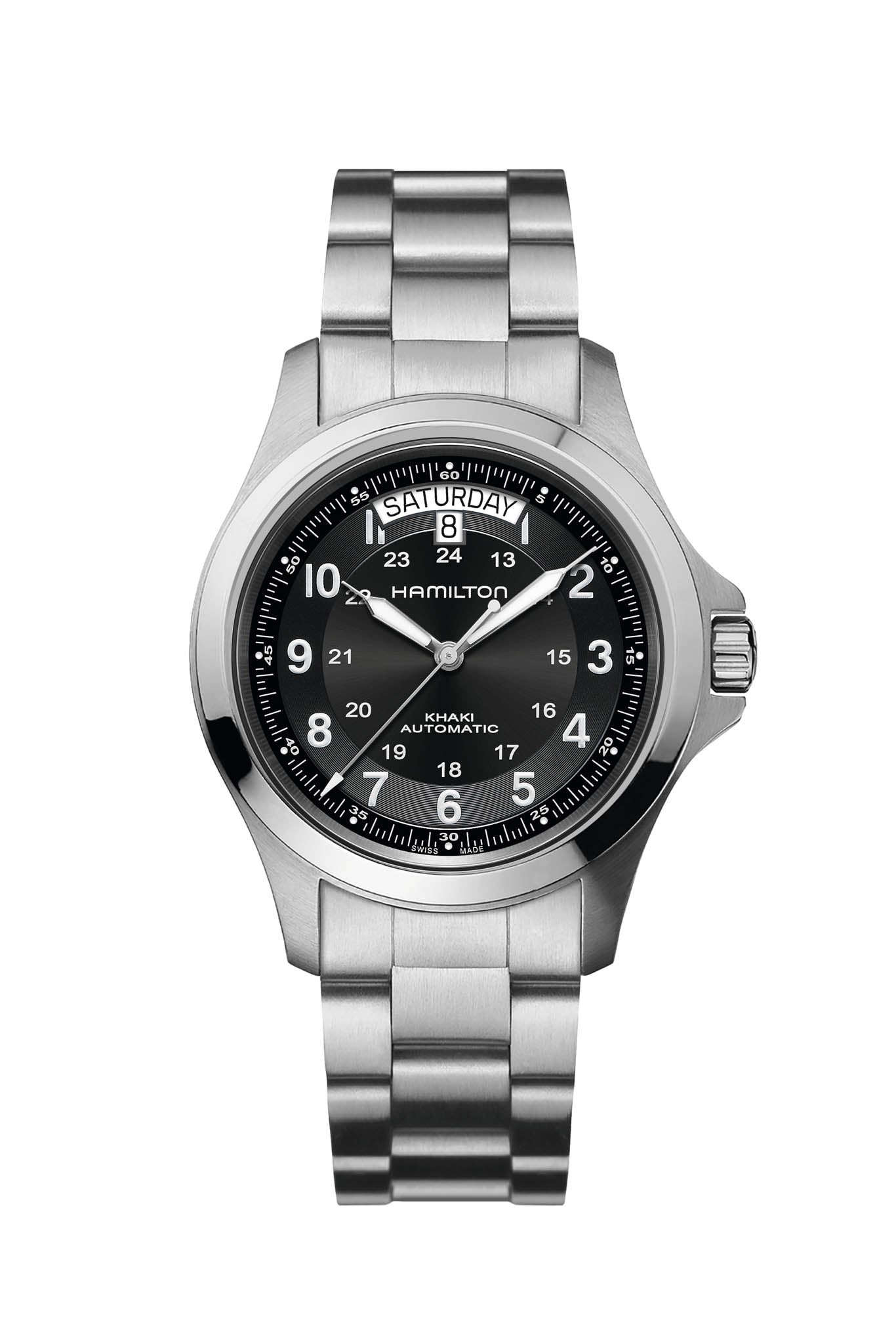 Hamilton Khaki King Day Date 40 Automatic rannekello