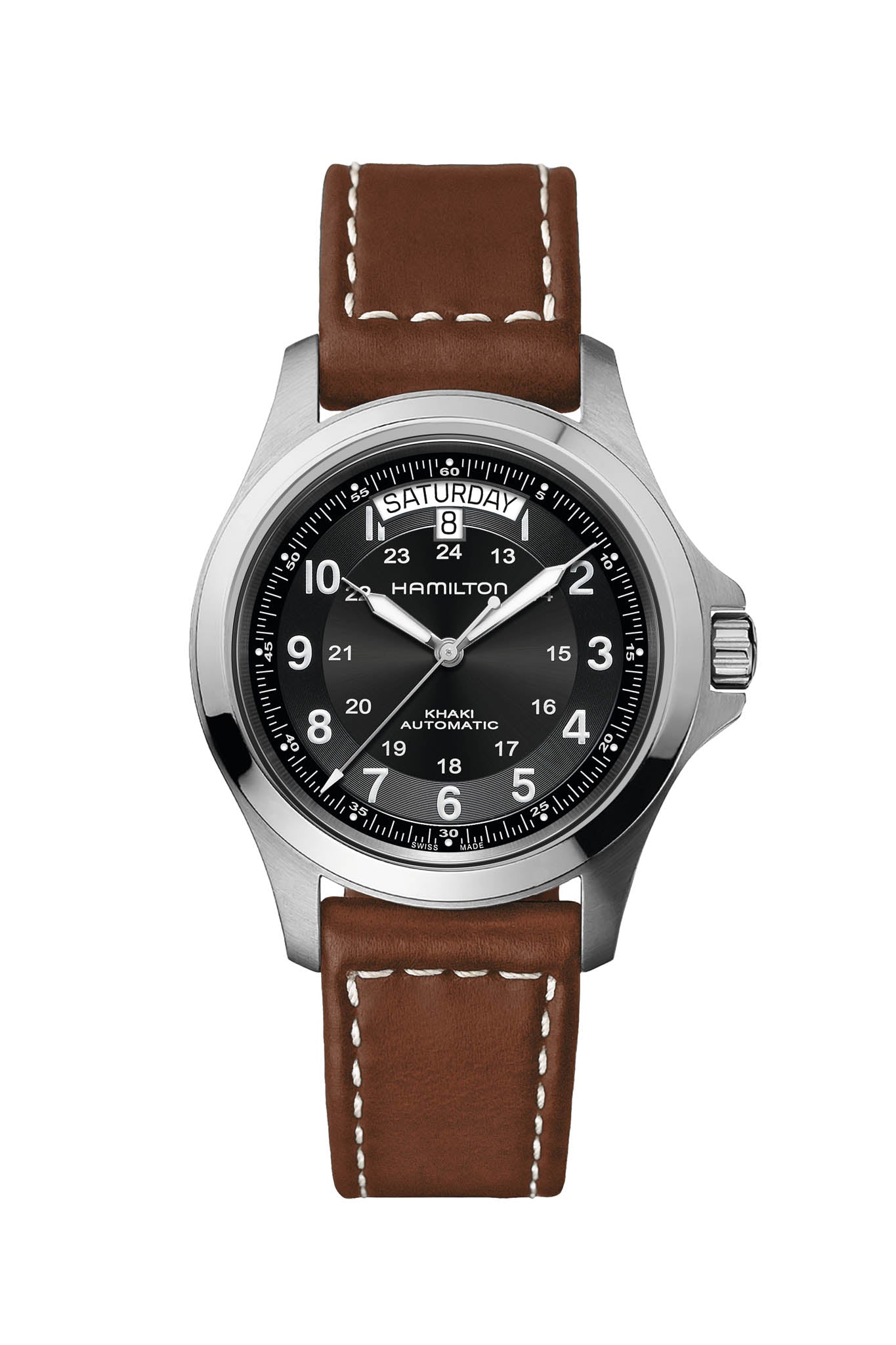 Hamilton Khaki King Day Date 40 Automatic rannekello