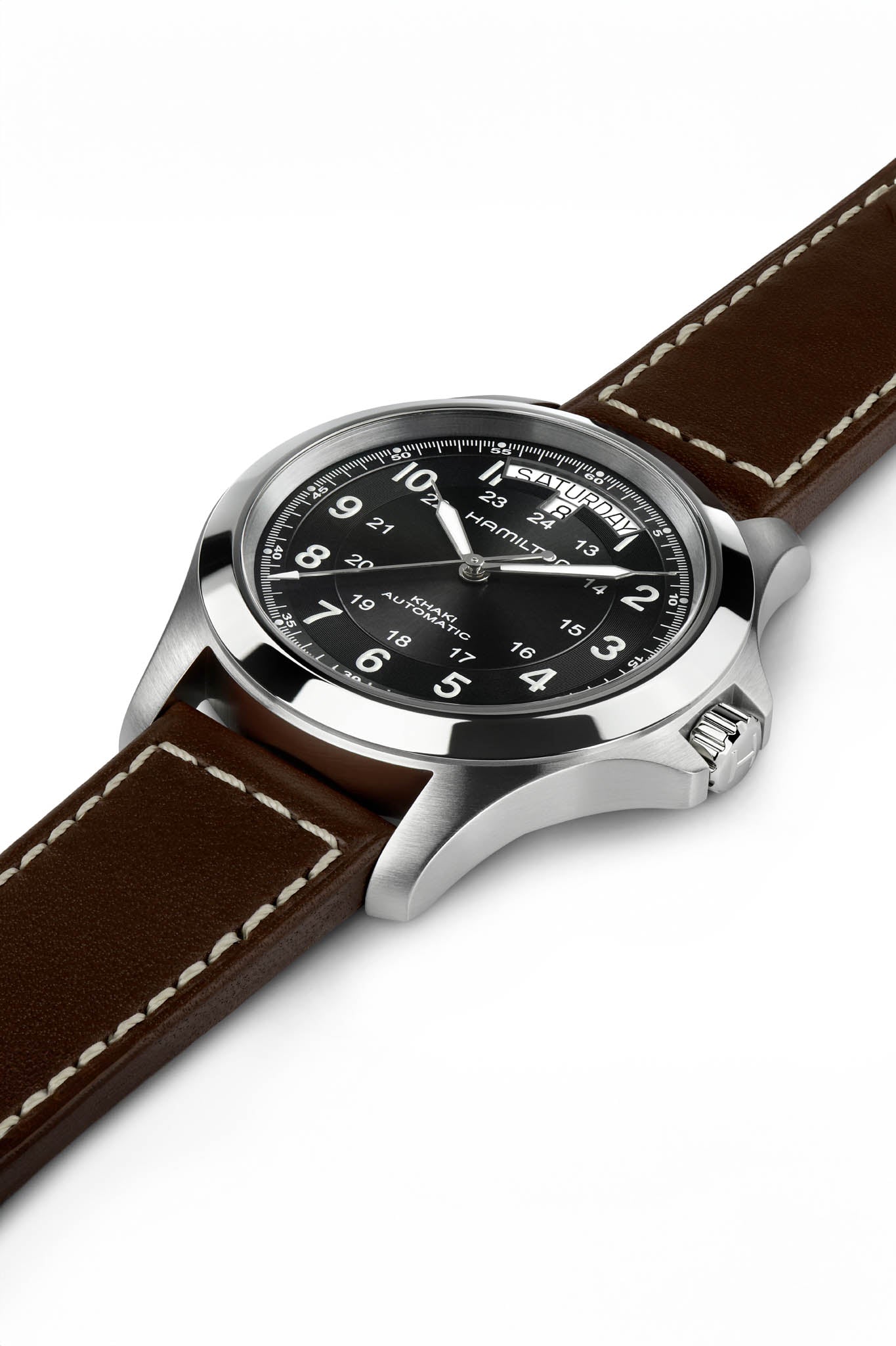 Hamilton Khaki King Day Date 40 Automatic rannekello