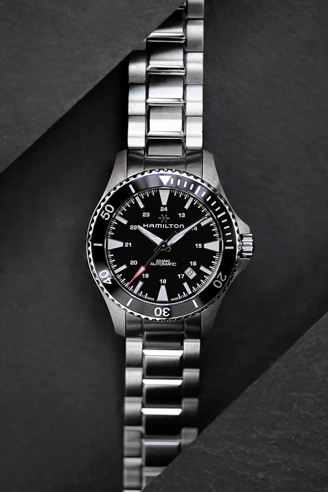 Hamilton Khaki Navy Scuba 40 Automatic rannekello