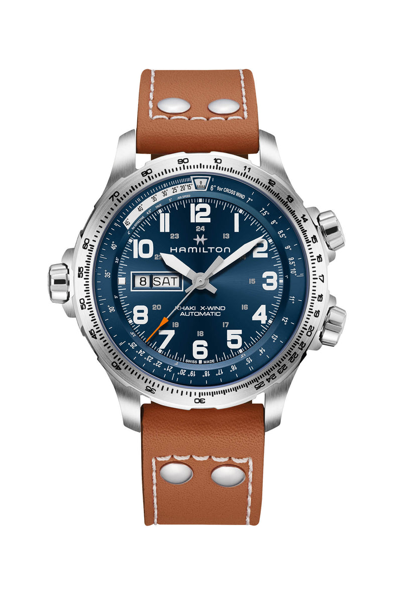 Hamilton Khaki X-Wind Day Date rannekello H77765541 tuotekuva