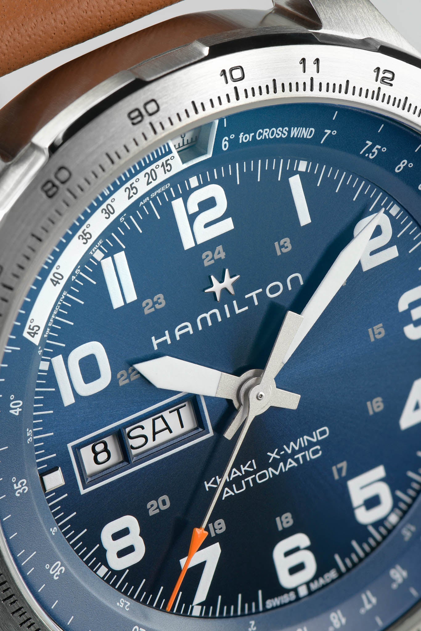 Hamilton Khaki X-Wind Day Date rannekello