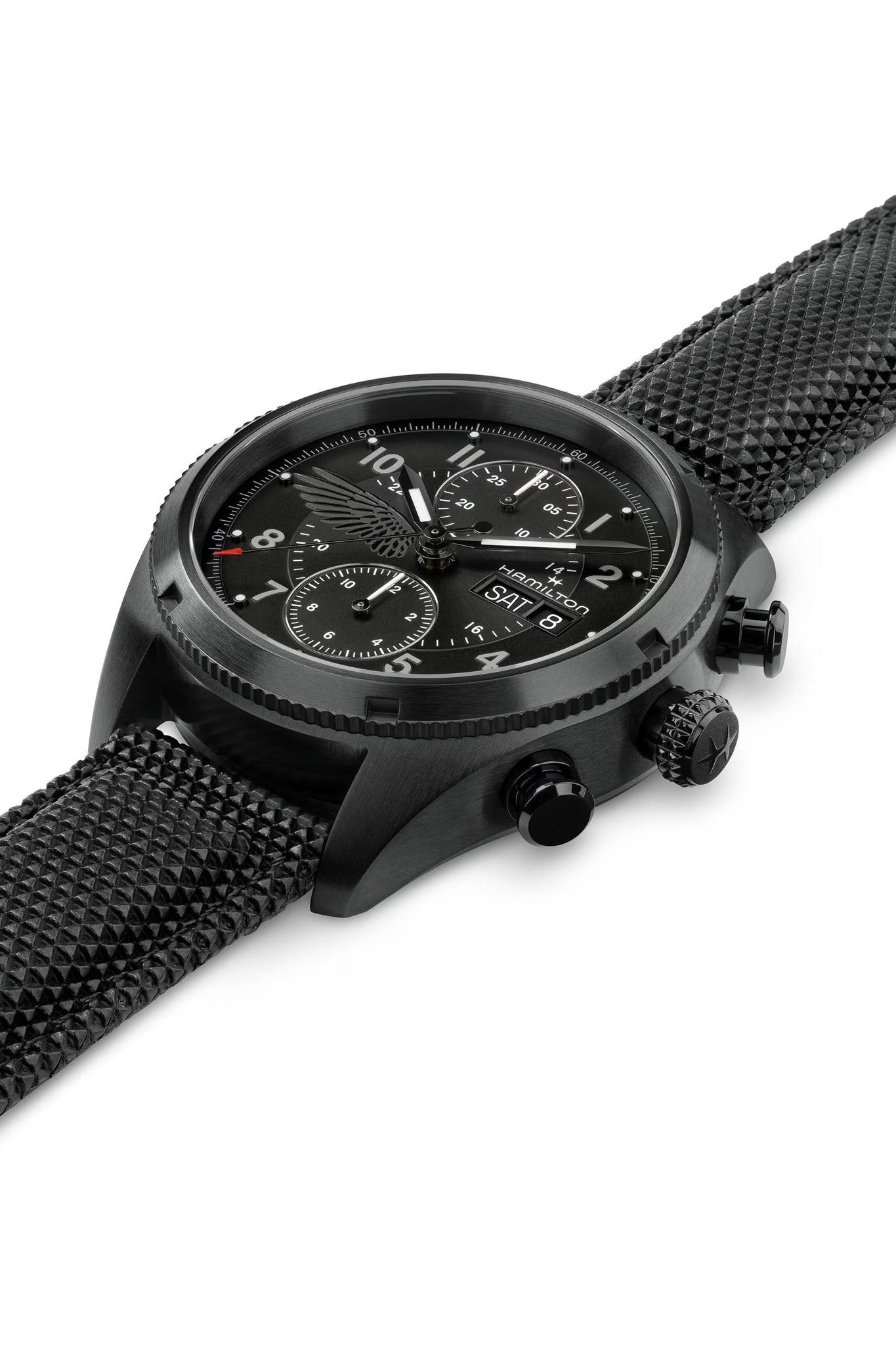 Hamilton x Resident Evil Khaki Field Auto Chrono