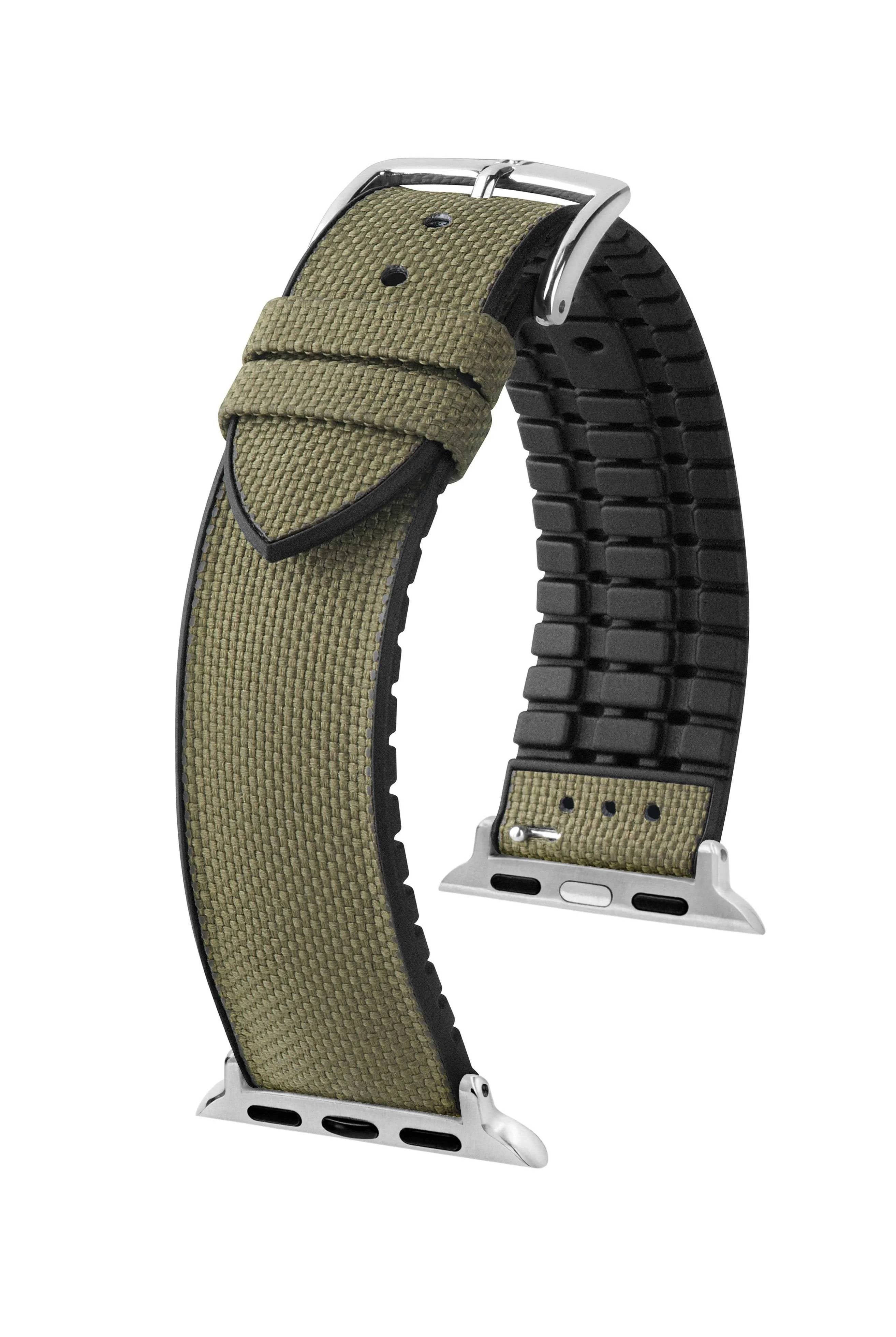 Hirsch Arne for Apple Watch L Green kellon ranneke