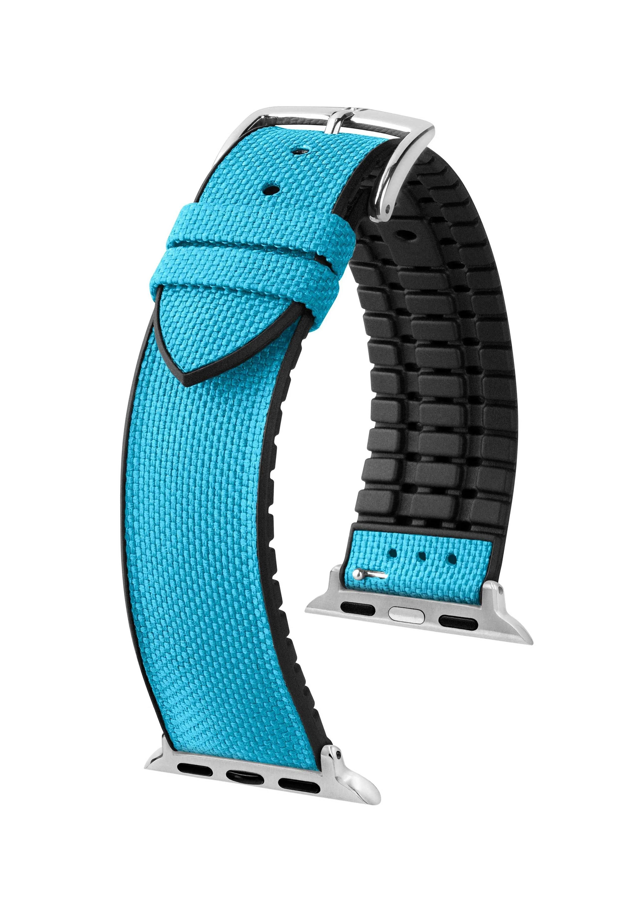 Hirsch Arne for Apple Watch L Turquoise kellon ranneke
