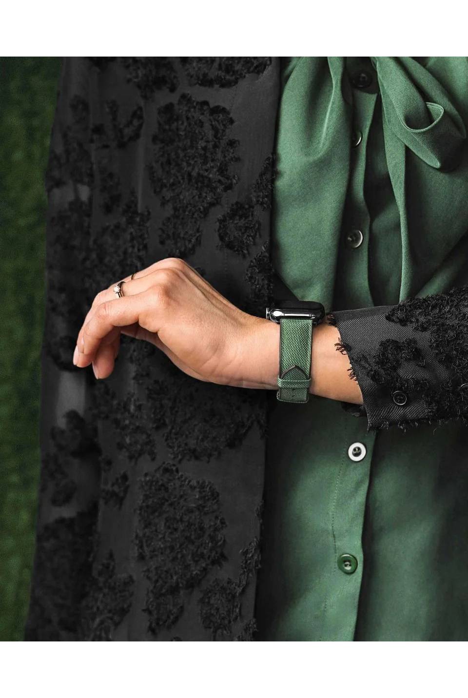 Hirsch Arne M Dark Green kellon ranneke