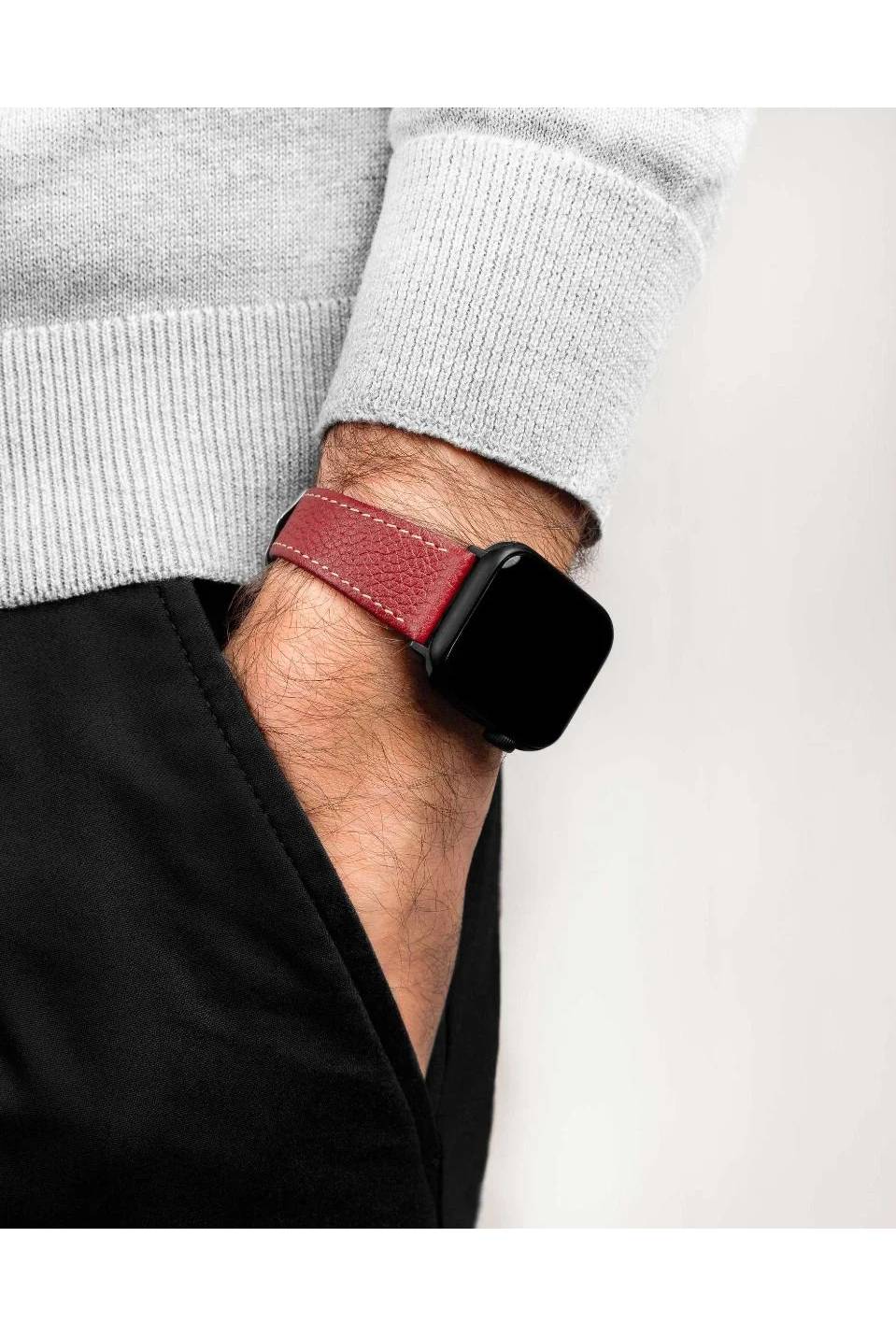 Hirsch Bologna M Burgundy kellon ranneke