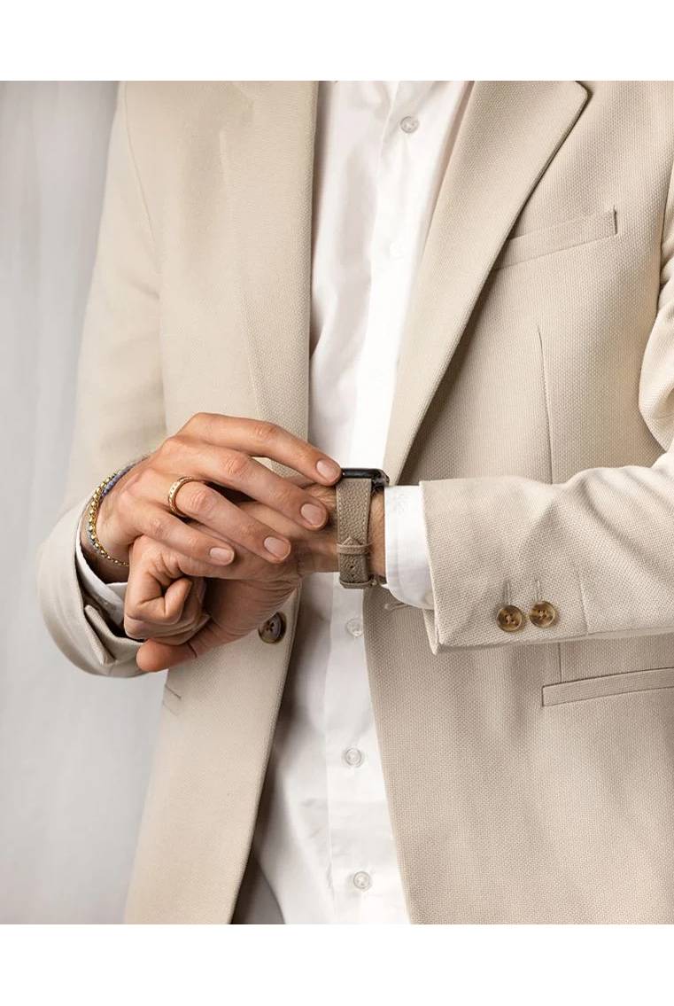 Hirsch Bologna M Taupe kellon ranneke