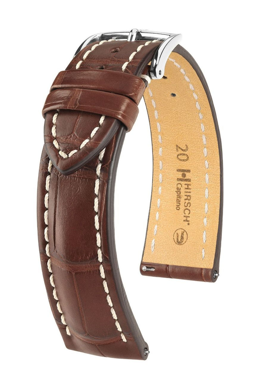 Hirsch Capitano kelloranneke, ruskea