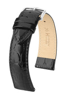 Hirsch Crocograin kelloranneke, musta