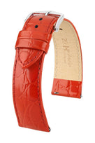 Hirsch Crocograin kelloranneke, punainen