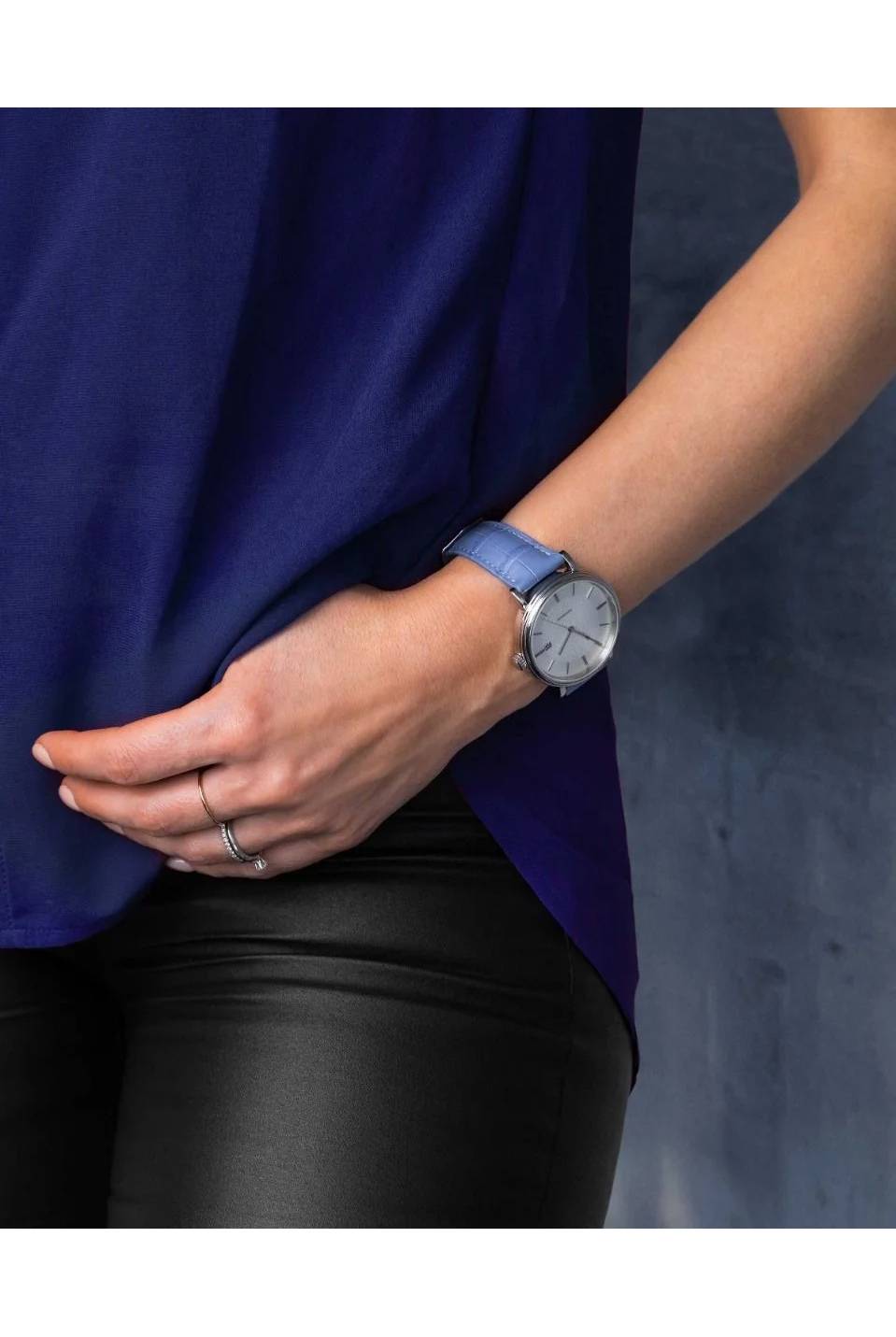 Hirsch Duke L Light Blue kellon ranneke