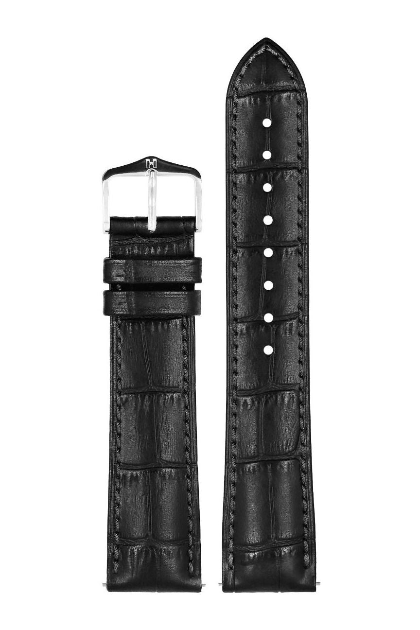 Hirsch Duke kelloranneke, musta (01028X50)
