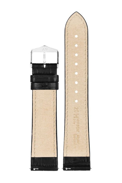 Hirsch Duke kelloranneke, musta (01028X50)