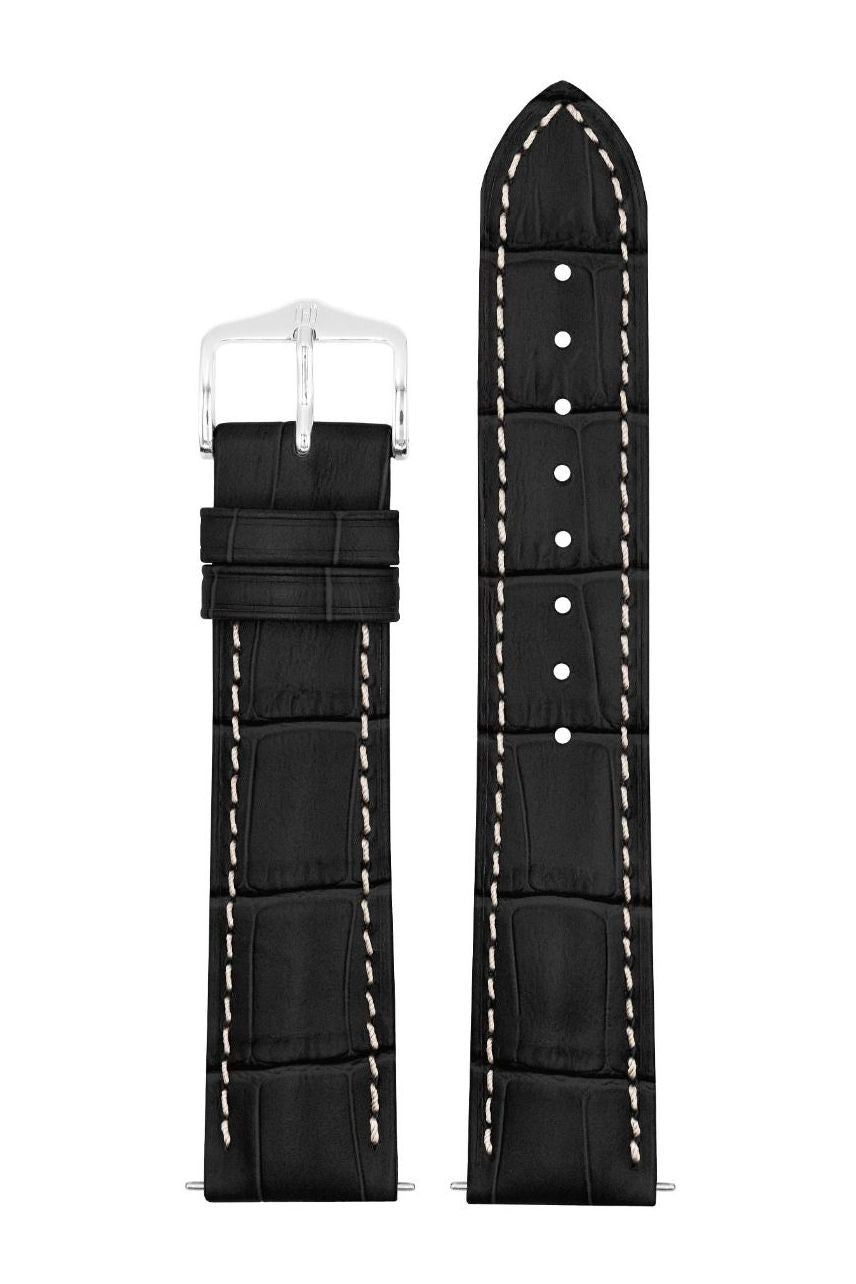 Hirsch Duke kelloranneke, musta (01028X51)