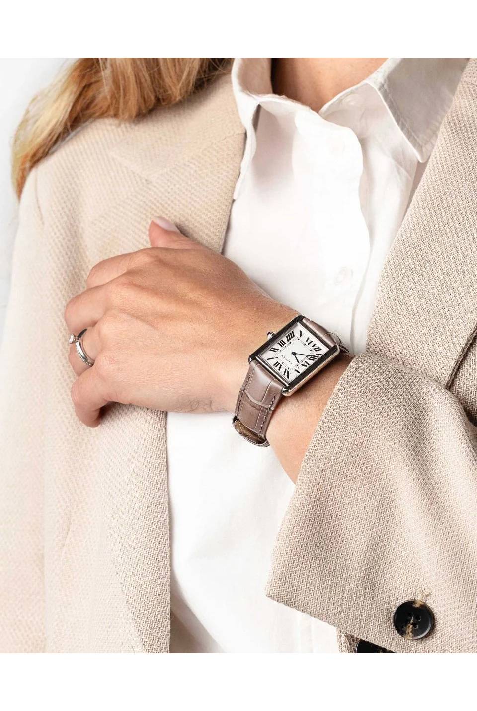 Hirsch Duke S Taupe kellon ranneke