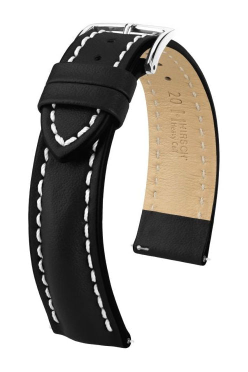Hirsch Heavy Calf kelloranneke, musta