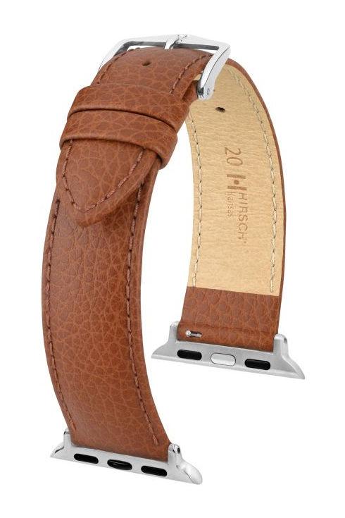 Hirsch Kansas for Apple Watch kelloranneke, kullanruskea