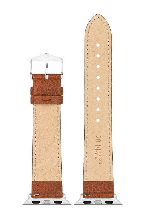 Hirsch Kansas for Apple Watch kelloranneke, kullanruskea