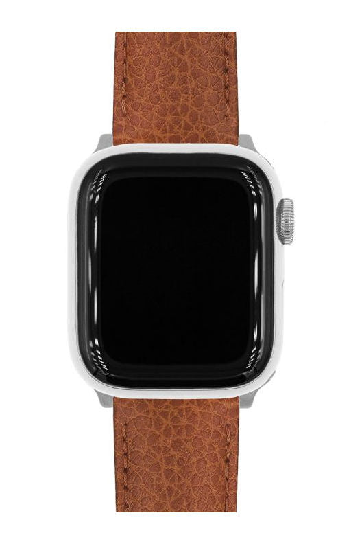 Hirsch Kansas for Apple Watch kelloranneke, kullanruskea