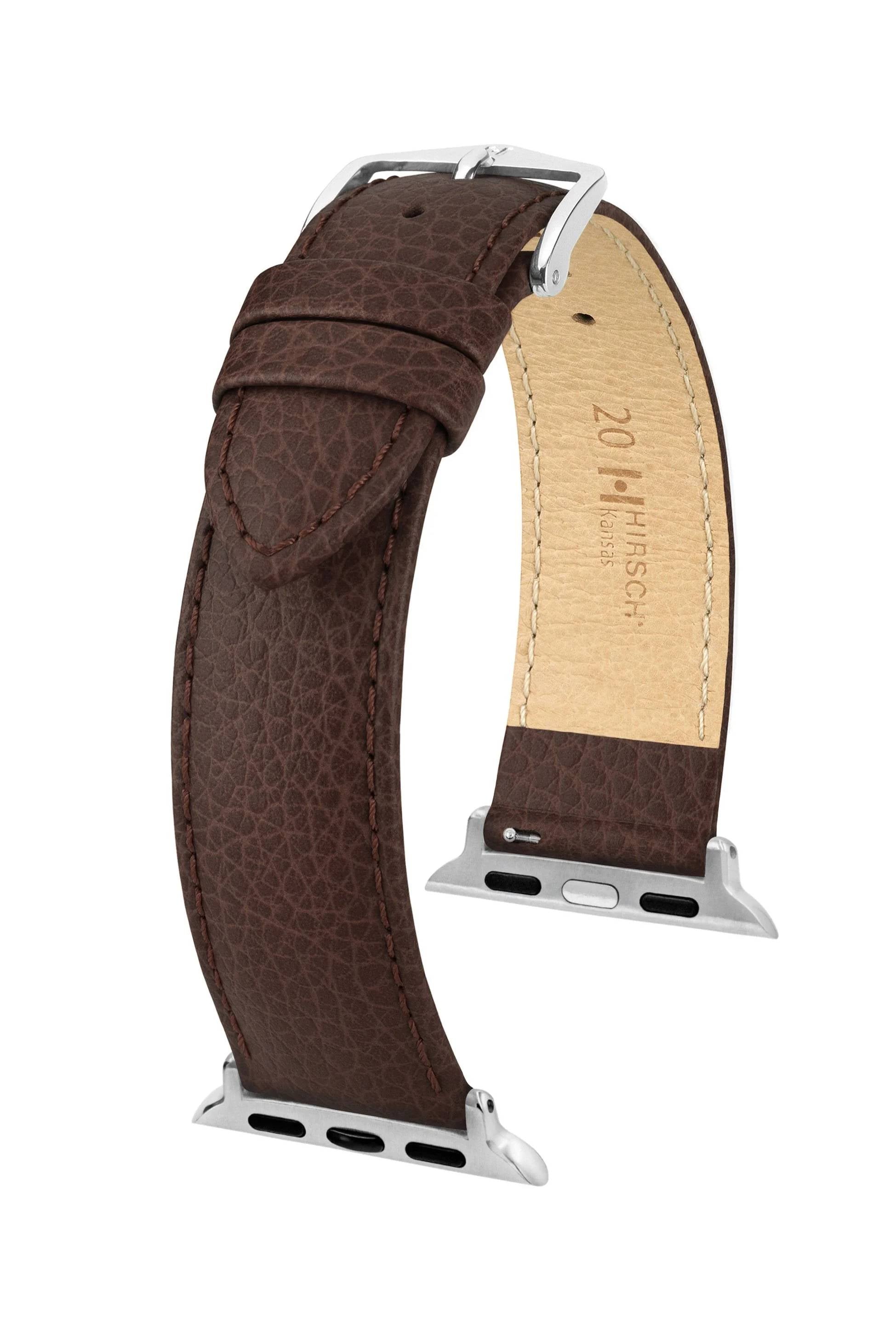 Hirsch Kansas for Apple Watch L Brown kellon ranneke