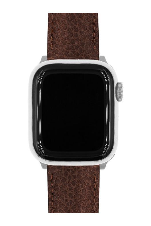 Hirsch Kansas for Apple Watch kelloranneke, ruskea