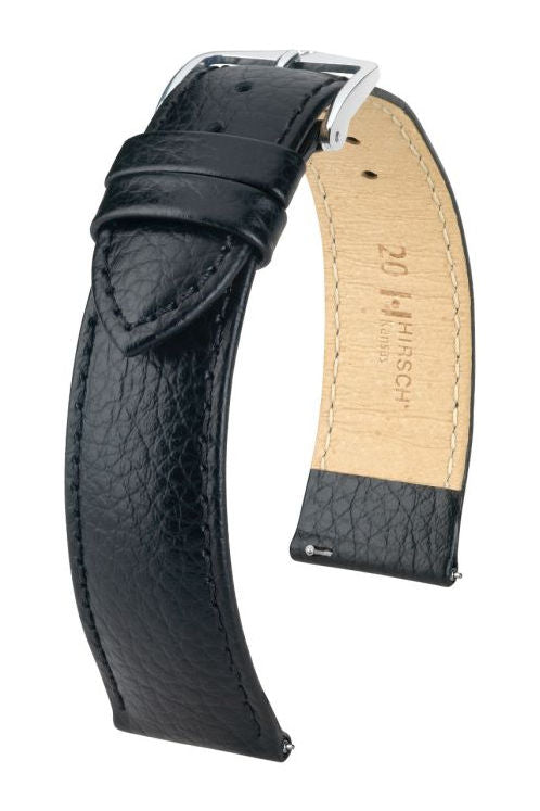 Hirsch Kansas kelloranneke, musta (01502X50)