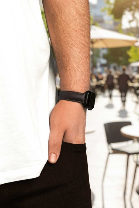 Hirsch Kent for Apple Watch kelloranneke, ruskea