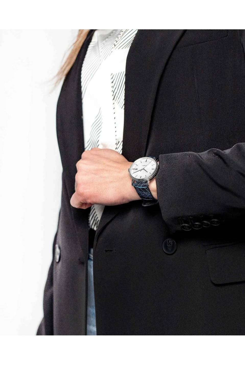 Hirsch Leaf M Blue kellon ranneke