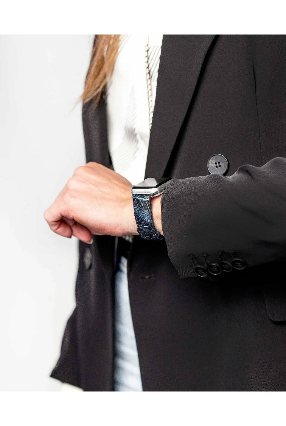 Hirsch Leaf M Blue kellon ranneke