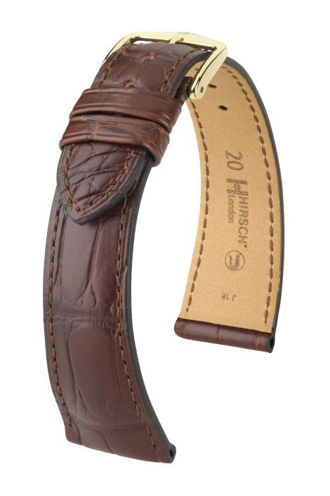 Hirsch London kelloranneke, ruskea