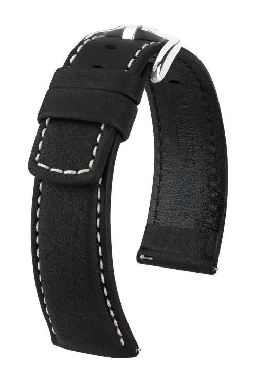 Hirsch Mariner kelloranneke, musta