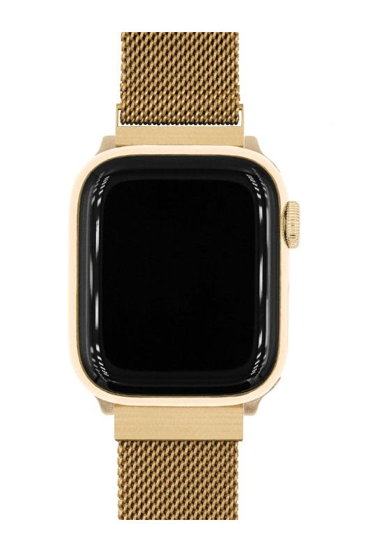 Hirsch Milanaise for Apple Watch kelloranneke, kulta