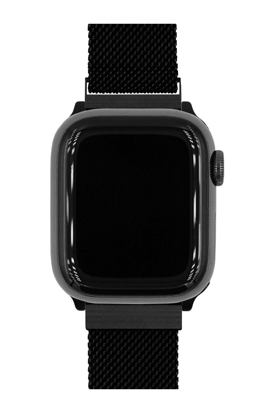 Hirsch Milanaise for Apple Watch kelloranneke, musta