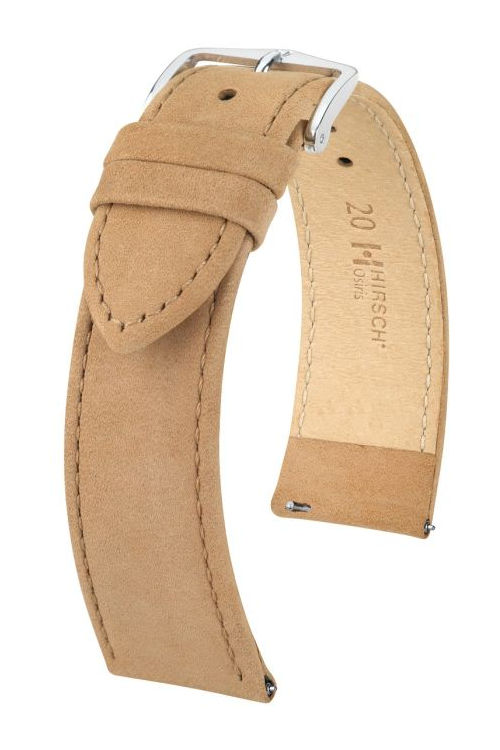Hirsch Osiris Nubuk kelloranneke, beige
