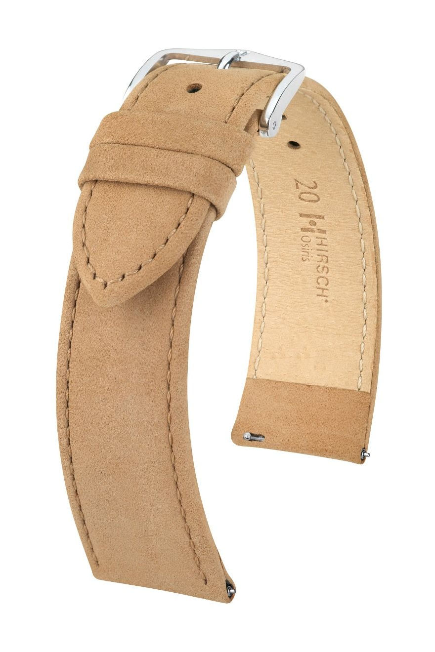 Hirsch Osiris Nubuk kelloranneke, beige