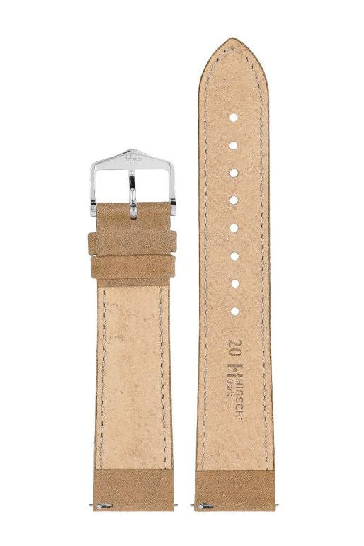 Hirsch Osiris Nubuk kelloranneke, beige
