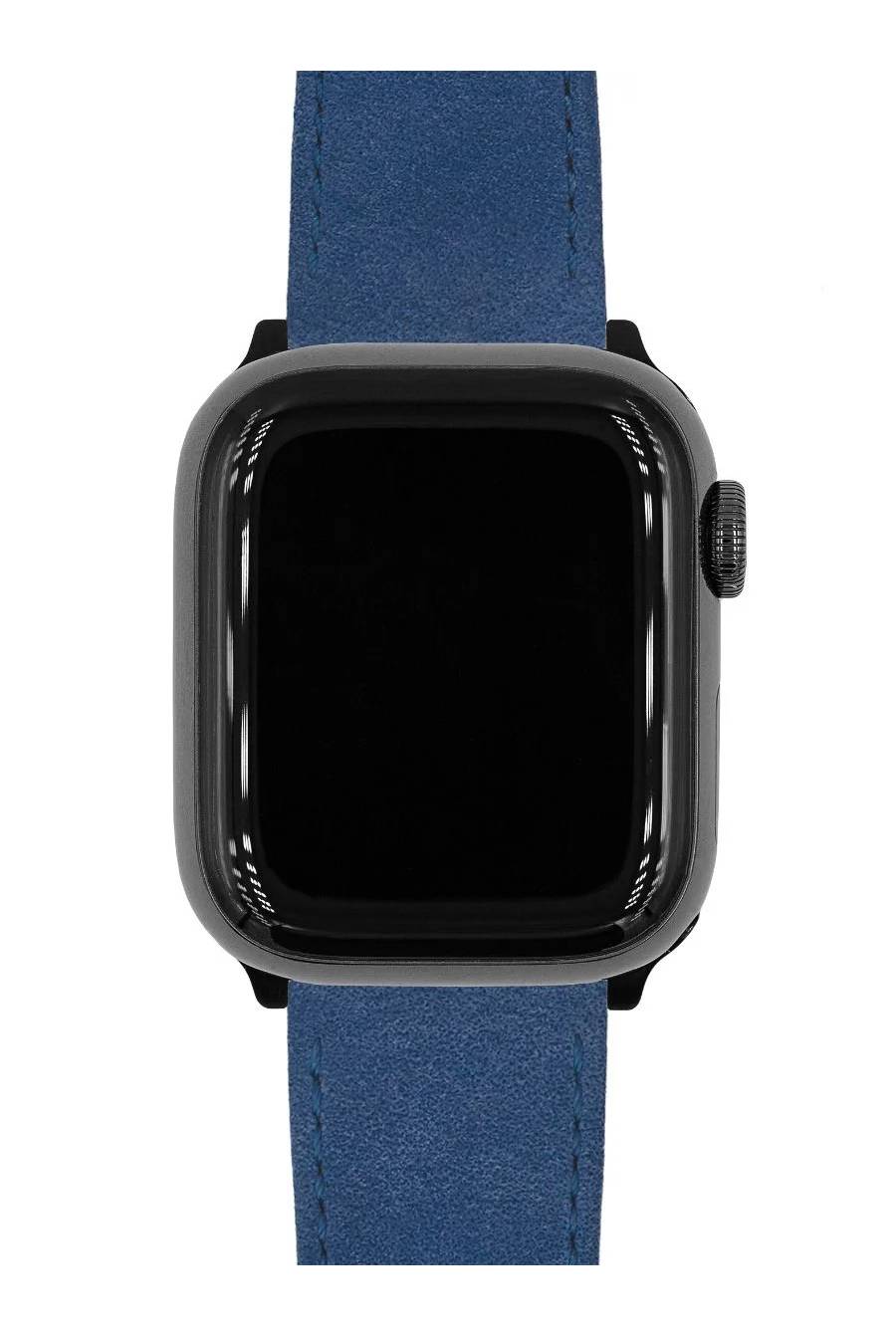 Hirsch Osiris Nubuk L Dark Blue kellon ranneke