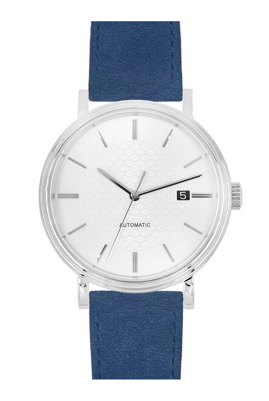 Hirsch Osiris Nubuk M Dark Blue kellon ranneke