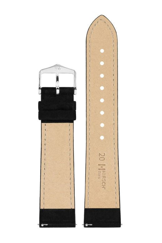 Hirsch Osiris Nubuk kelloranneke, musta