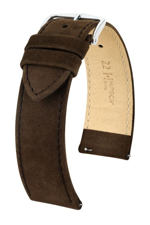 Hirsch Osiris Nubuk kelloranneke, ruskea