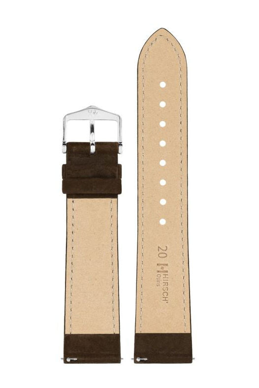 Hirsch Osiris Nubuk kelloranneke, ruskea