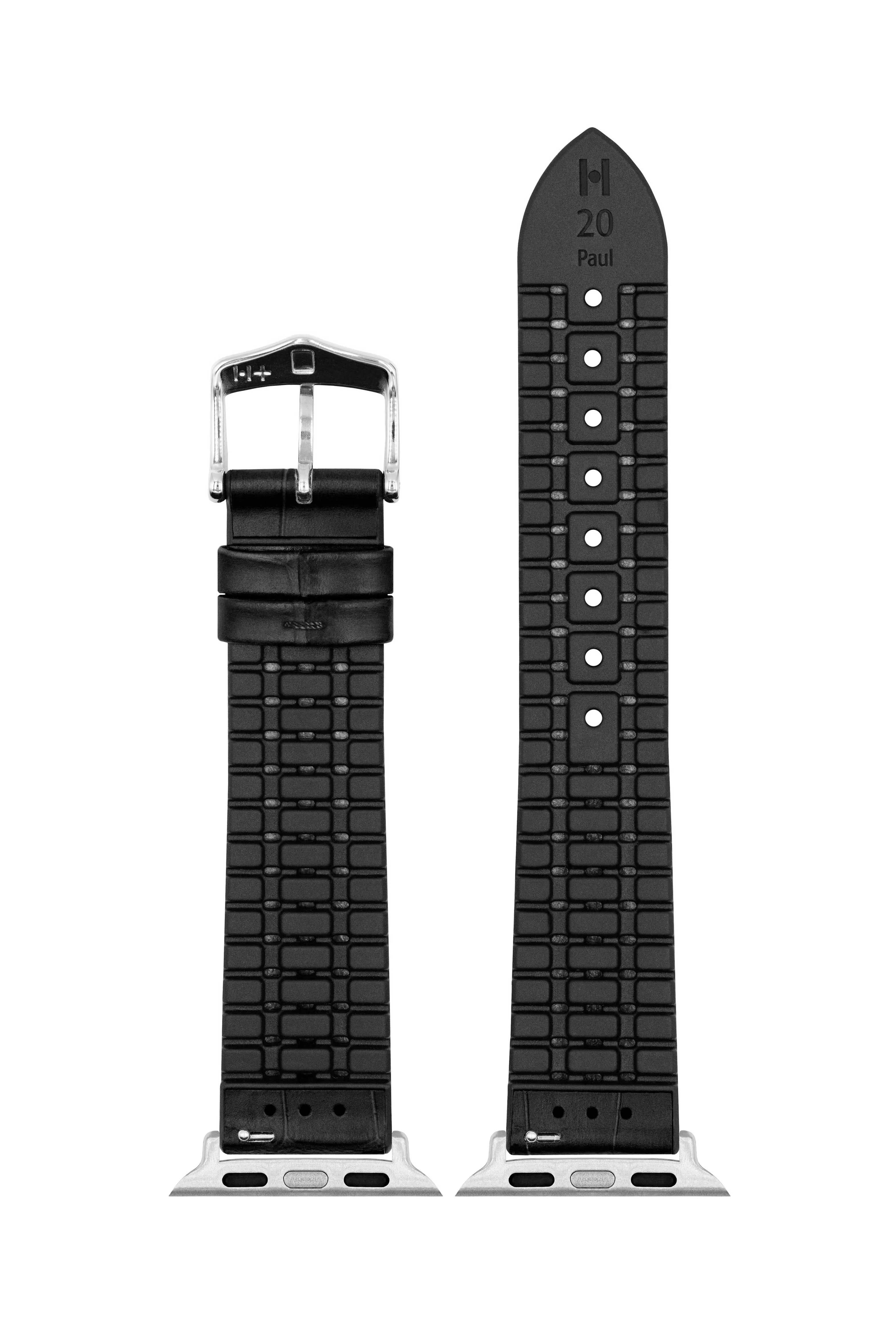 Hirsch Paul for Apple Watch L Black kellon ranneke