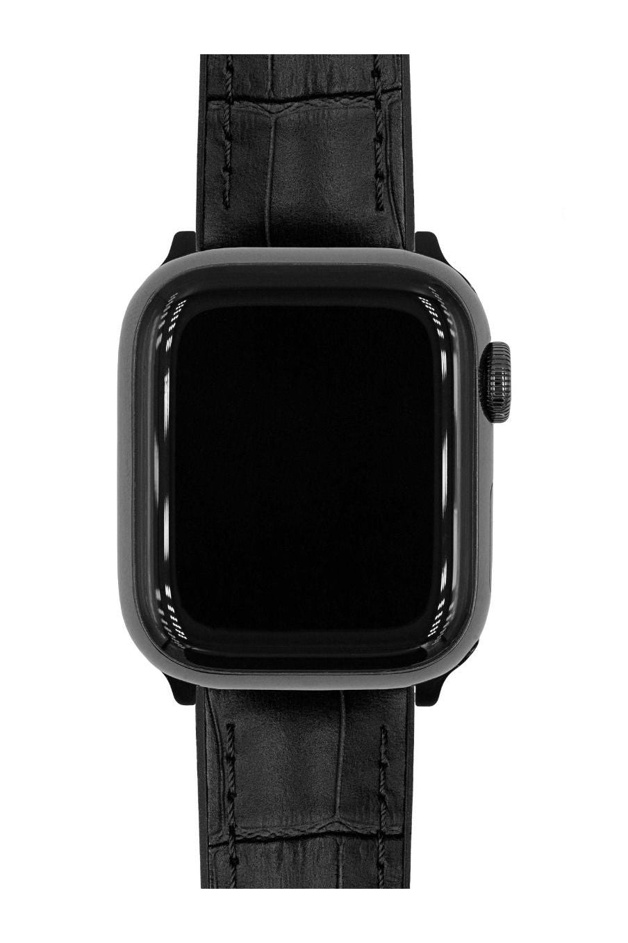 Hirsch Paul for Apple Watch kelloranneke, musta