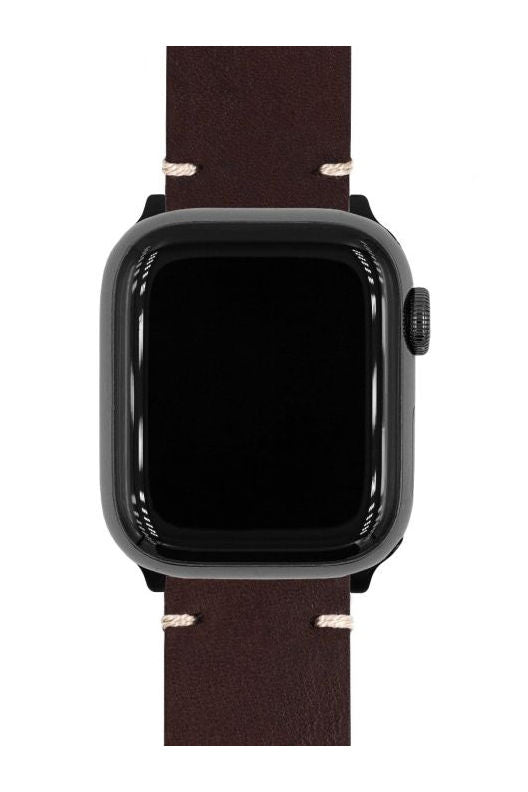 Hirsch Ranger for Apple Watch kelloranneke, ruskea