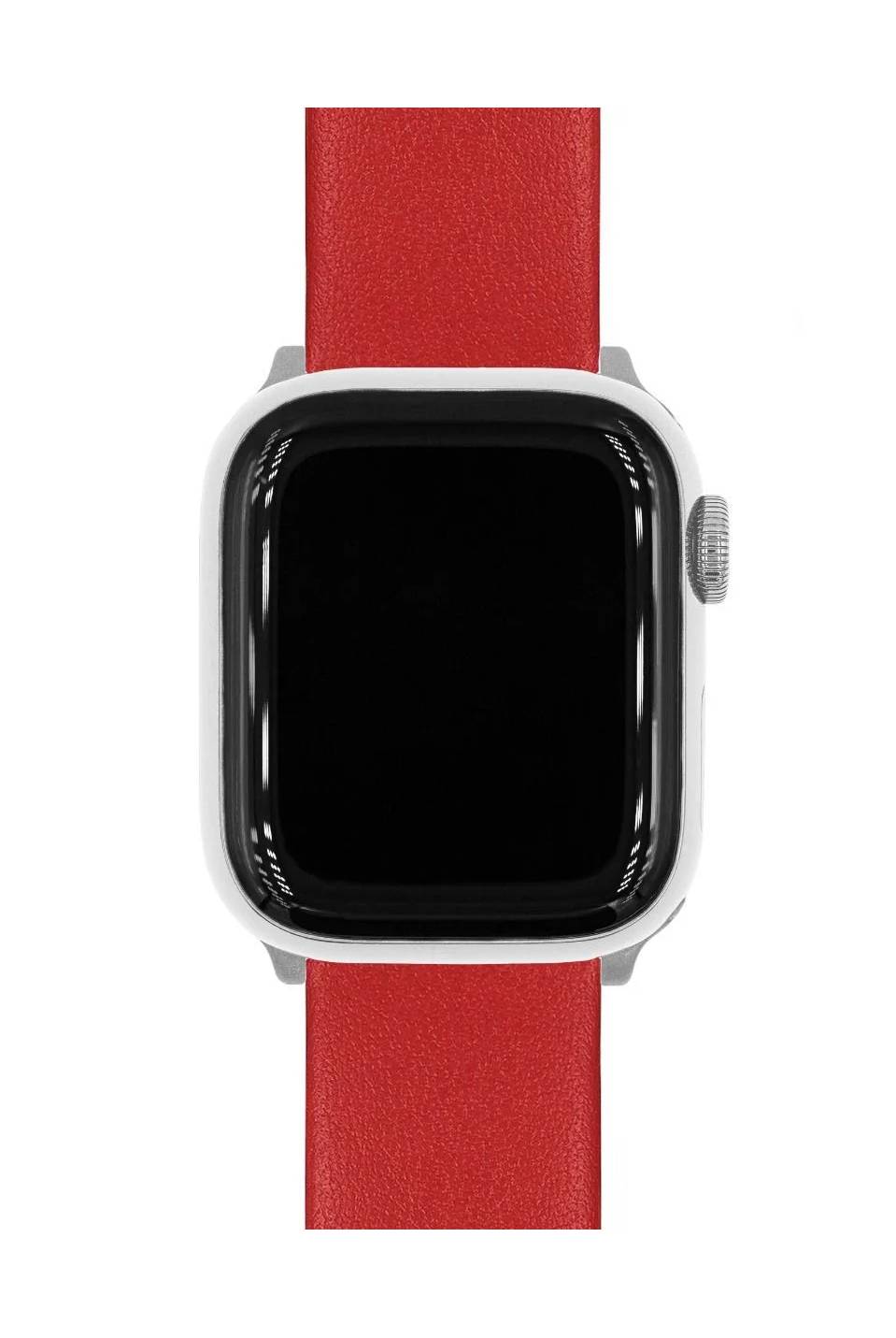Hirsch Scandic for Apple Watch M Red kellon ranneke